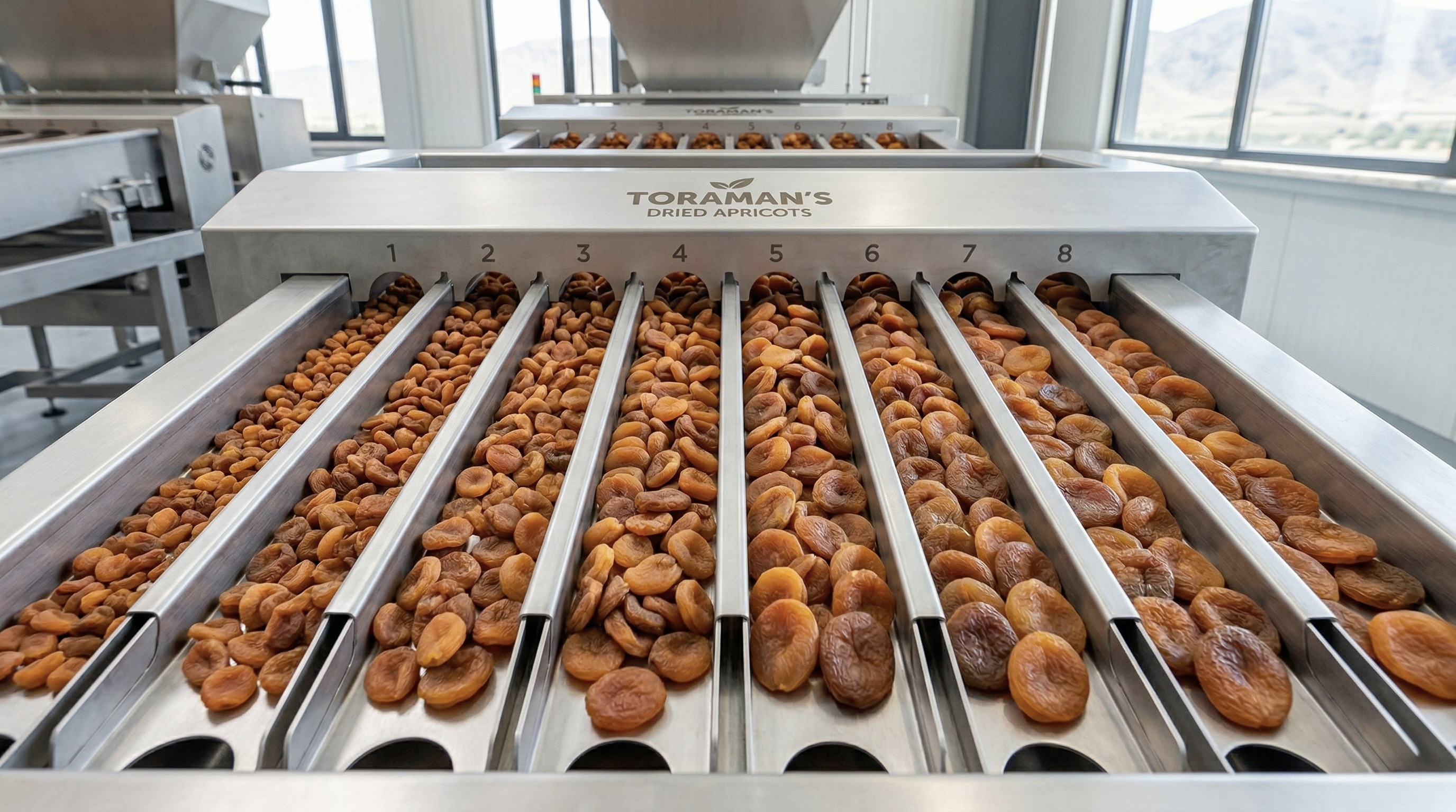 Kayısı Boyutlandırma Ünitesi